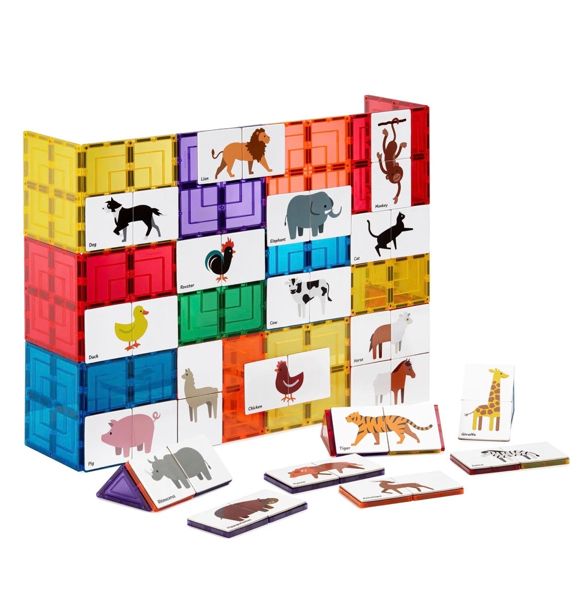 TileTek - 40 Piece Tile Topper - Animal Pack