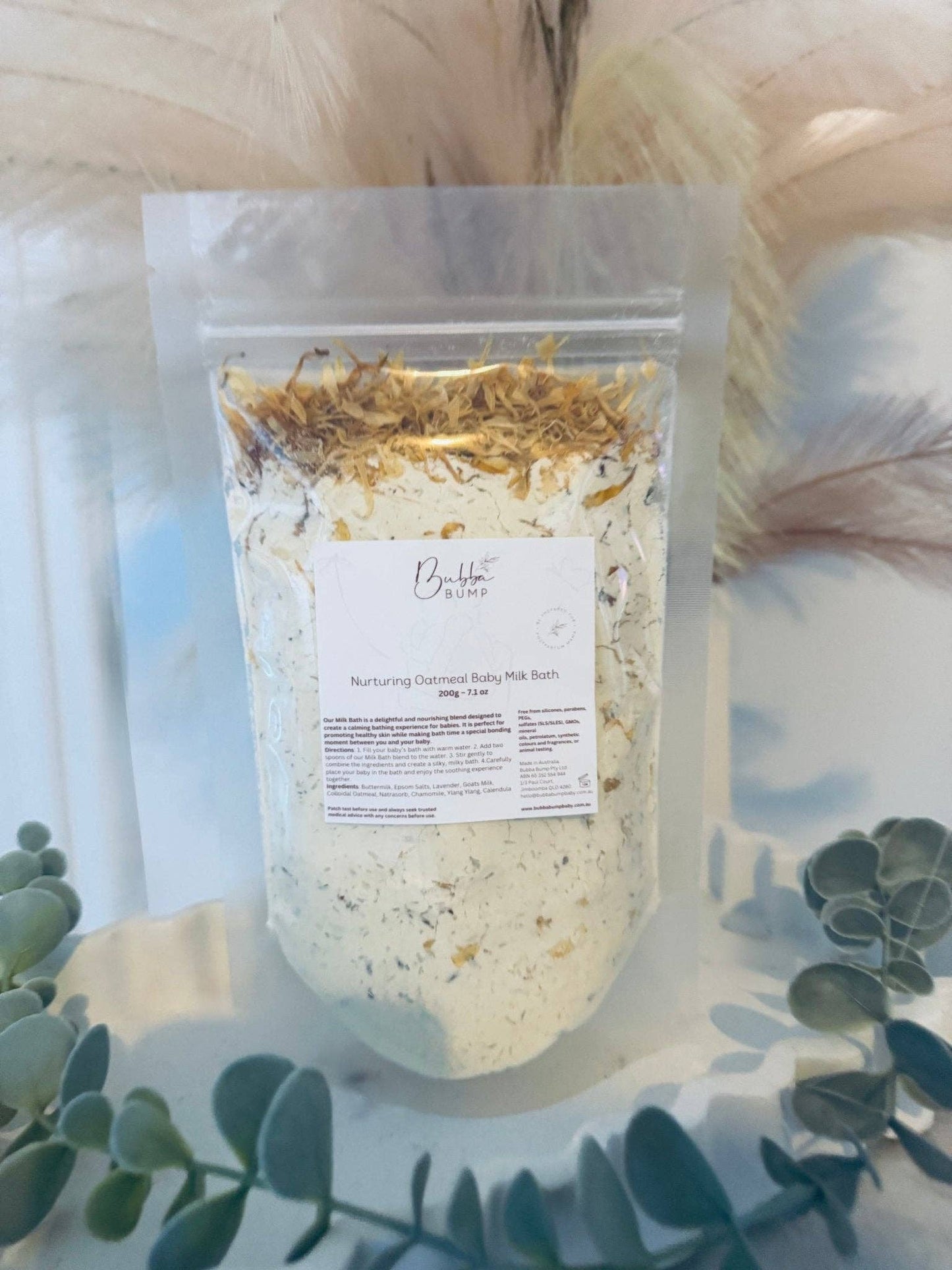 Bubba Bump / Nuturing Oatmeal Baby Milk Bath 200g