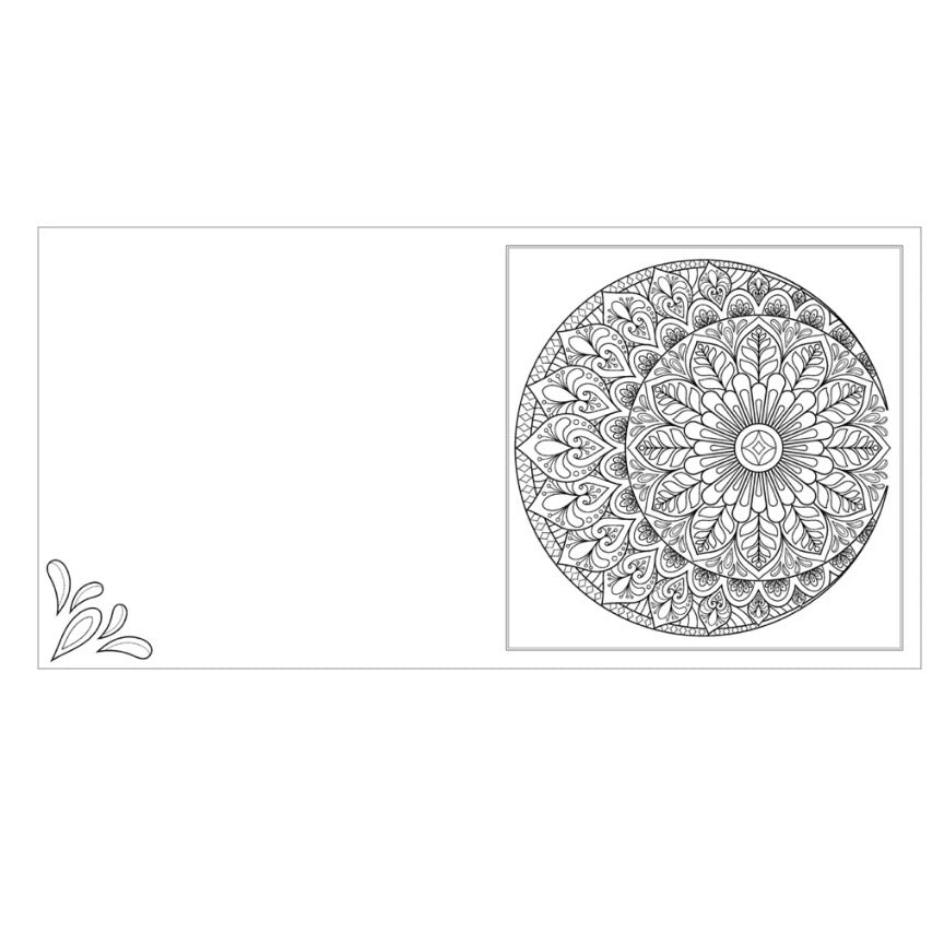 Happy Thoughts - Mindful Moments Colouring Book