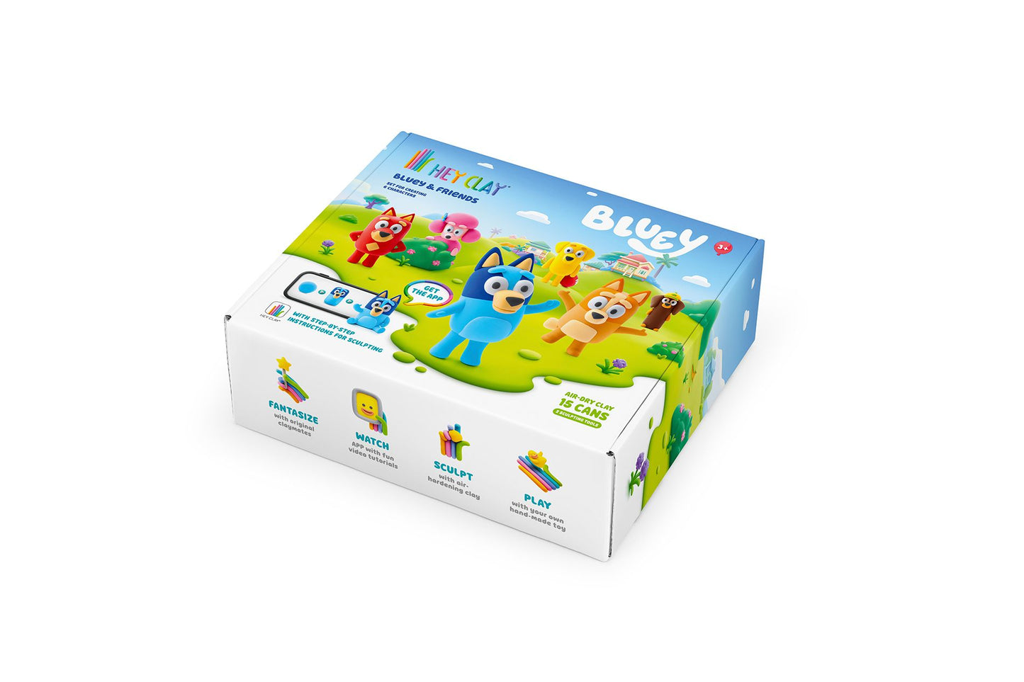 Hey Clay / Bluey & Friends Set