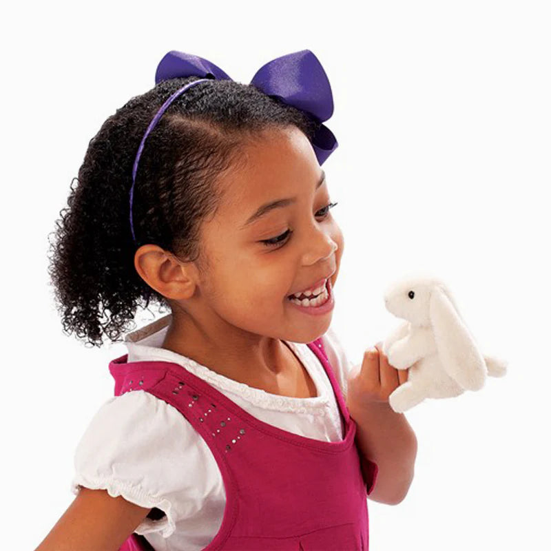 Folkmanis Puppets / Mini Lop Ear Rabbit Finger Puppet