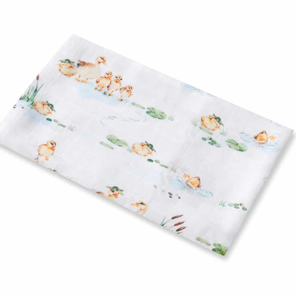 Snuggle Hunny / Muslin Wrap - Duck Pond
