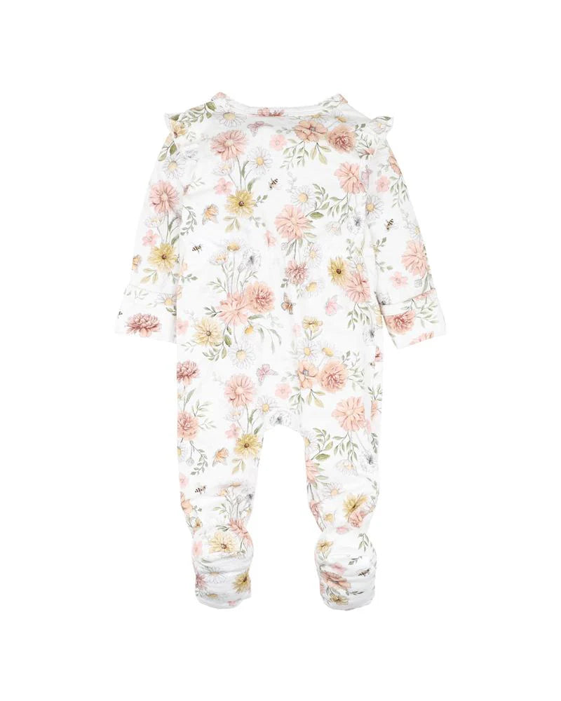 Bebe By Minihaha / Lara Print LS Zip Onesie