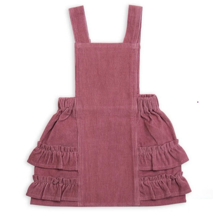 Tiny Twig / Pinafore Corduroy - Rose