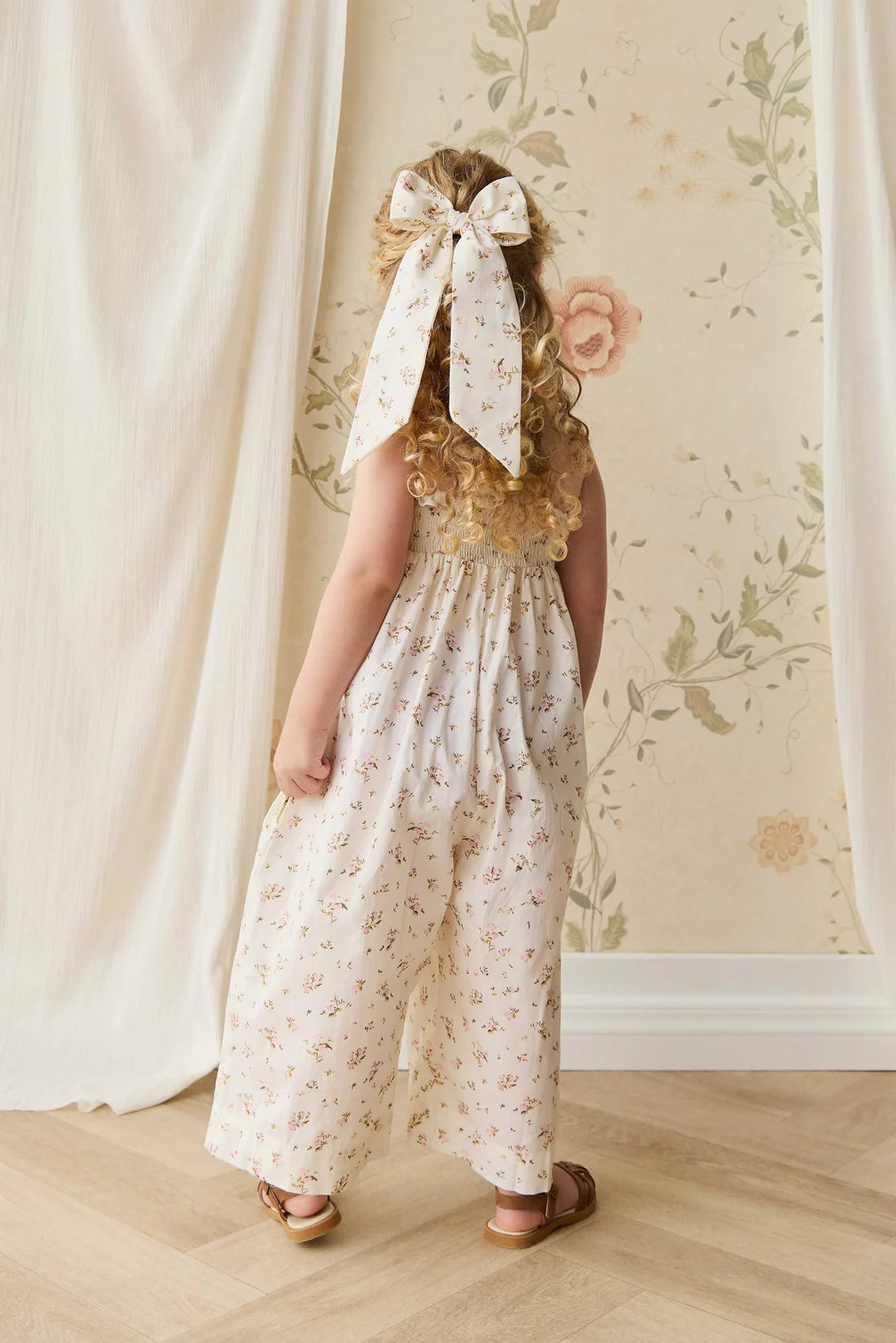 Jamie Kay / Organic Cotton Arabella Jumpsuit - Bianca Antique