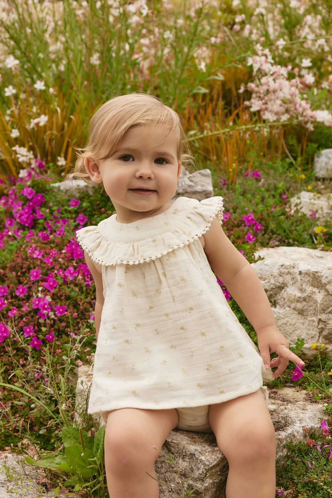 Jamie Kay / Organic Cotton Muslin Annalise Top - Vintage Ditsy