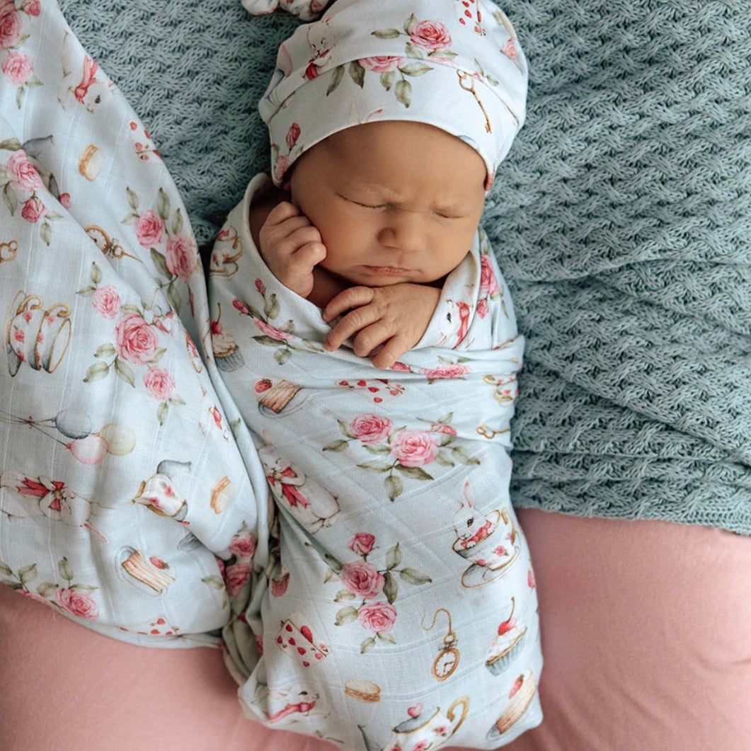 Snuggle Hunny / Muslin Wrap - White Rabbit