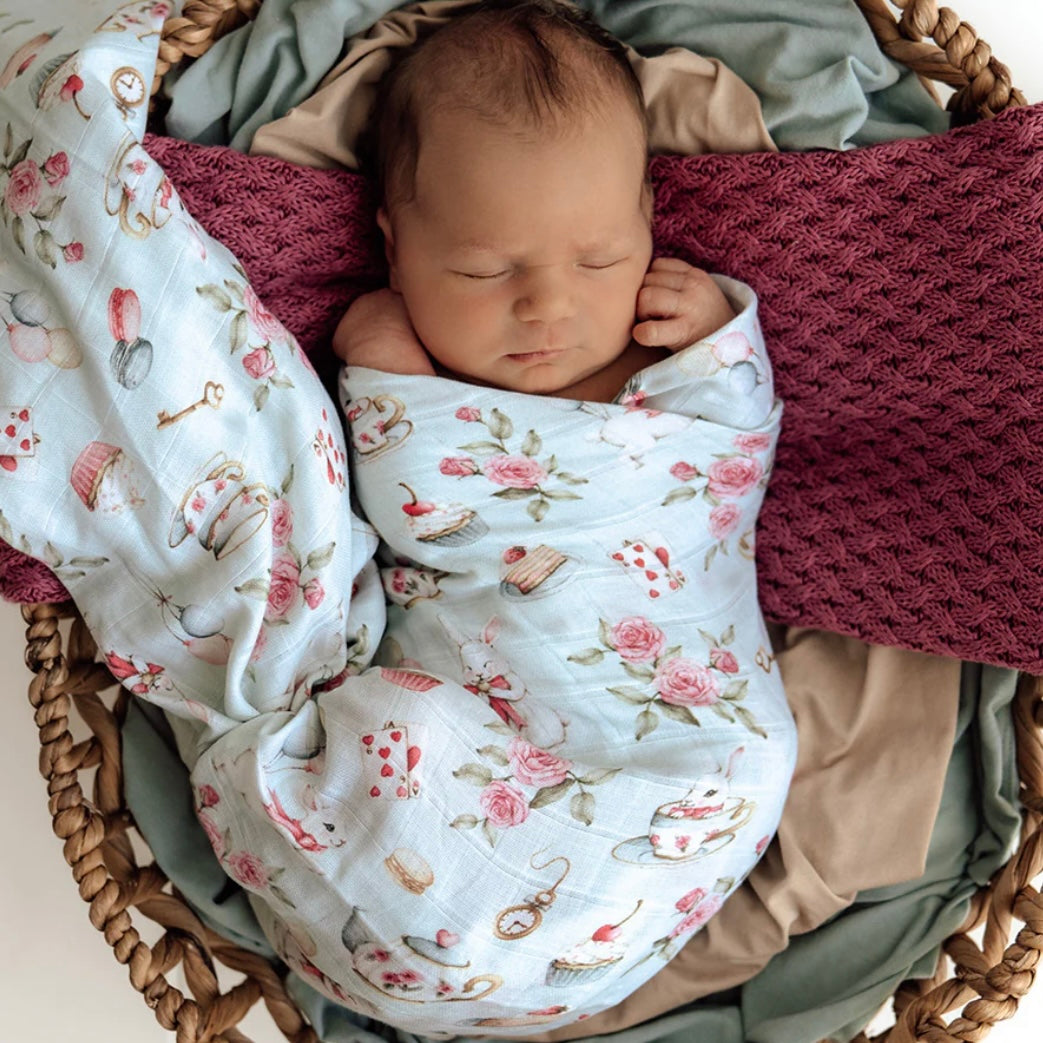 Snuggle Hunny / Muslin Wrap - White Rabbit
