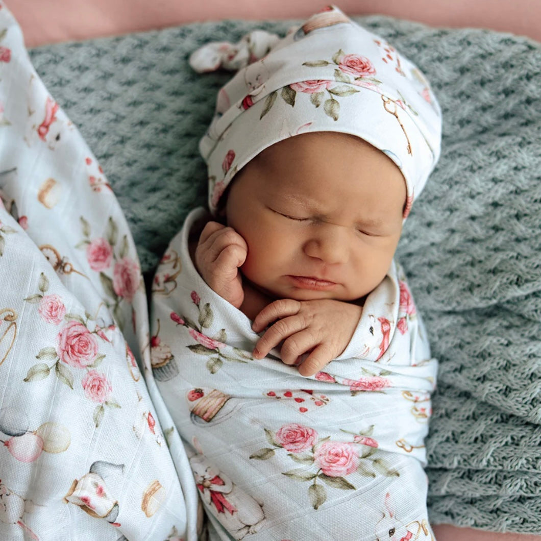 Snuggle Hunny / Muslin Wrap - White Rabbit
