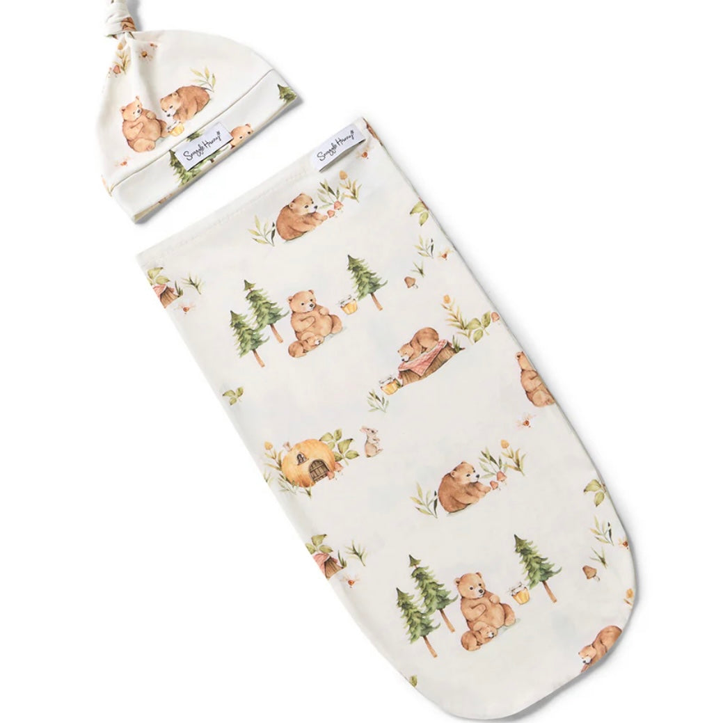 Snuggle Hunny / Snuggle Swaddle Set - Bears
