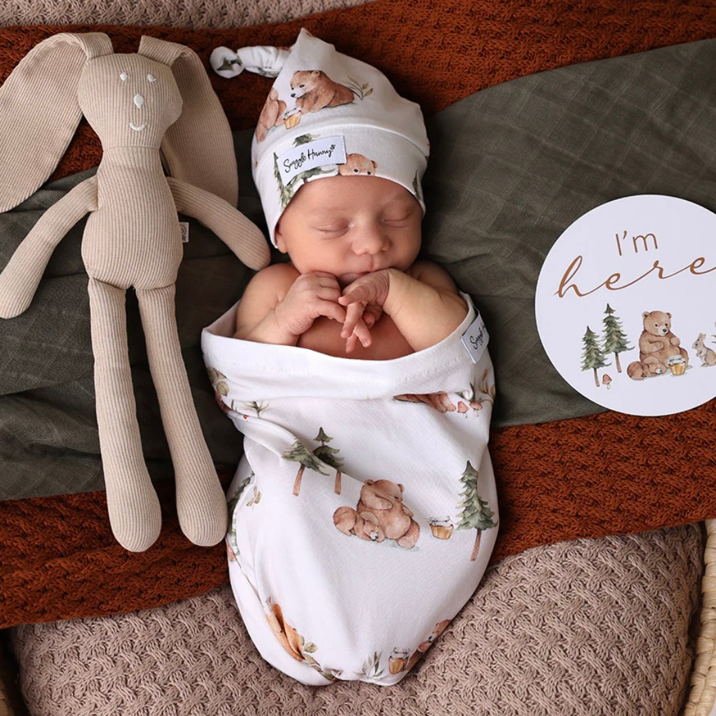 Snuggle Hunny / Snuggle Swaddle Set - Bears