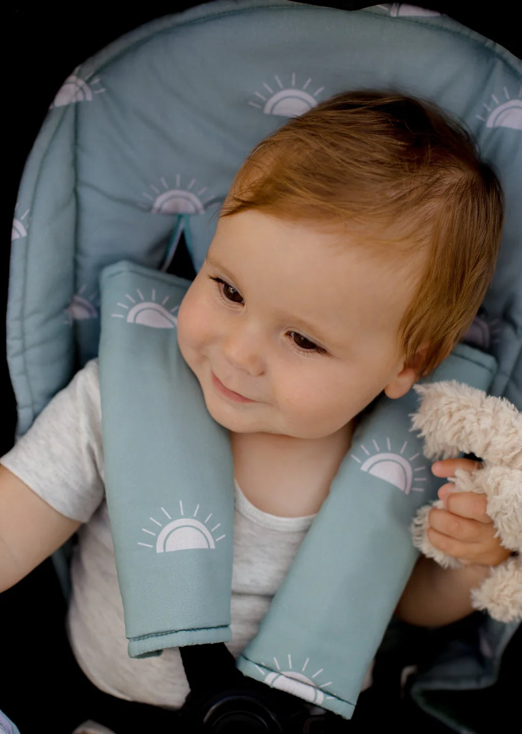 Bambella Designs / Harness Covers - Sage Sunshine