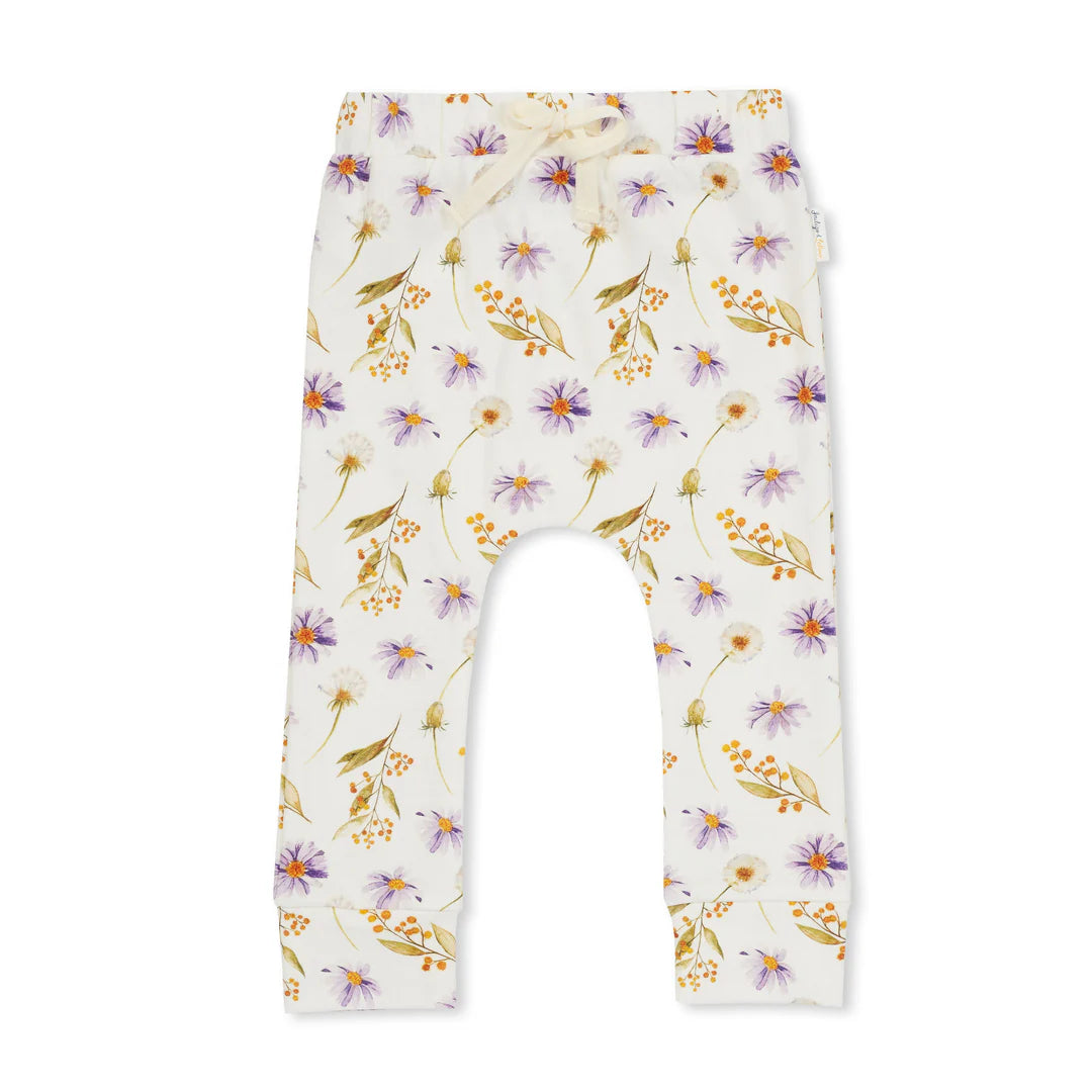 Indigo & Lellow / Bailey Drop Pants - Bush Daisy
