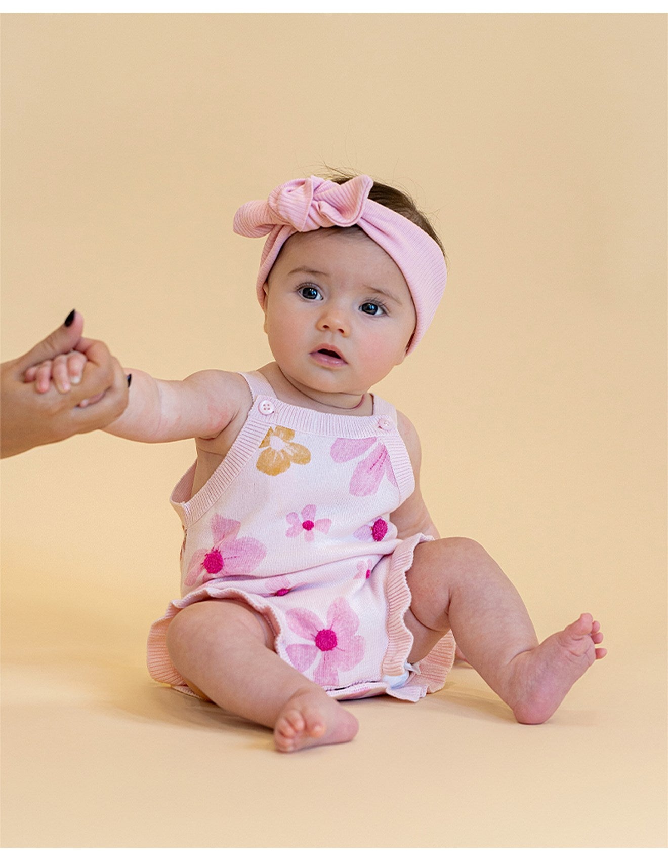 Fox & Finch / Grow Wild Knitted Flower Bodysuit