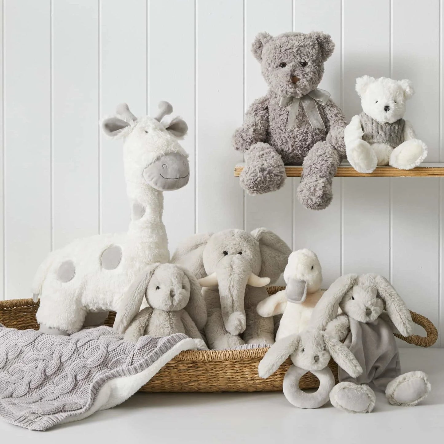 Jiggle & Giggle / Duck Rattle Plush