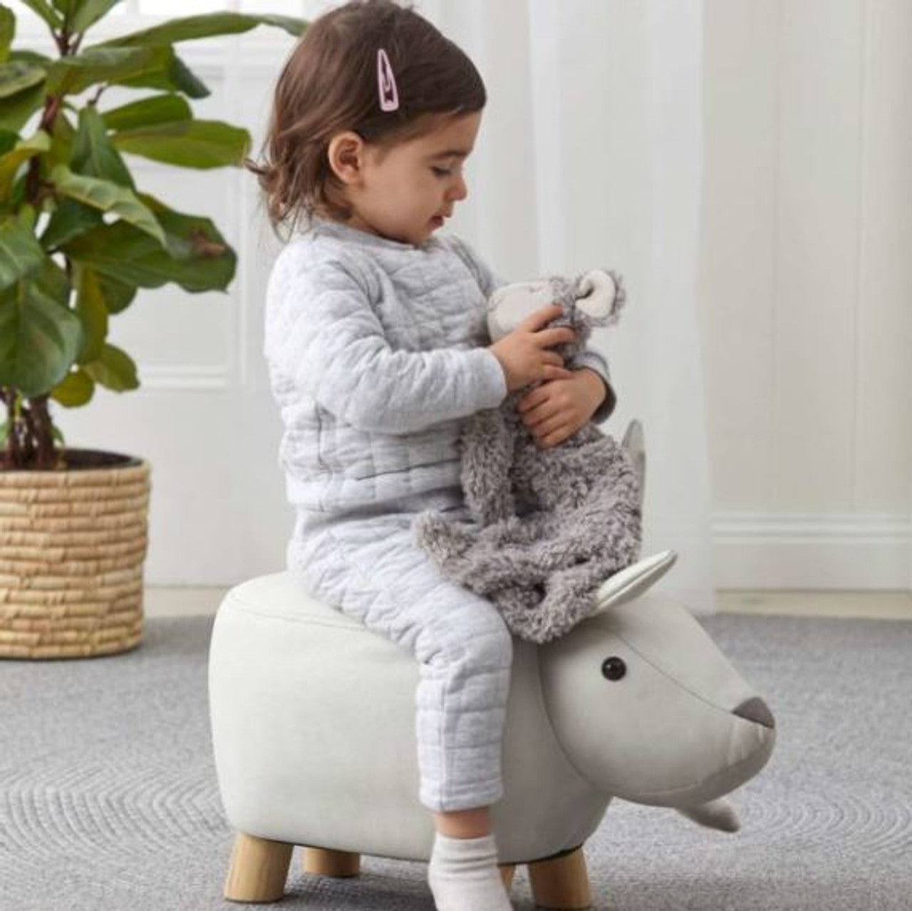 Jiggle & Giggle / Sheep Plush Comforter