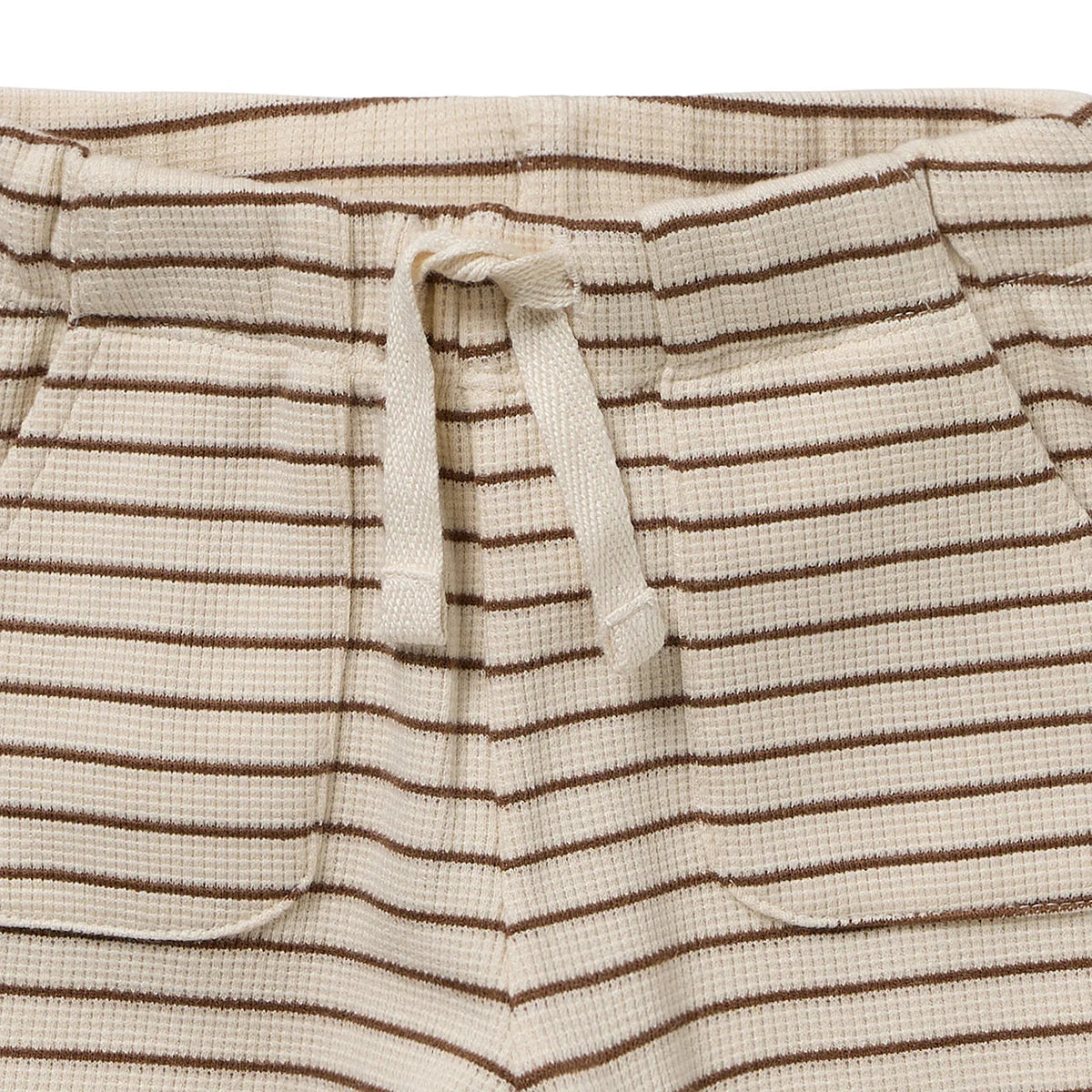 Wilson & Frenchy / Nutmeg Stripe Organic Waffle Set