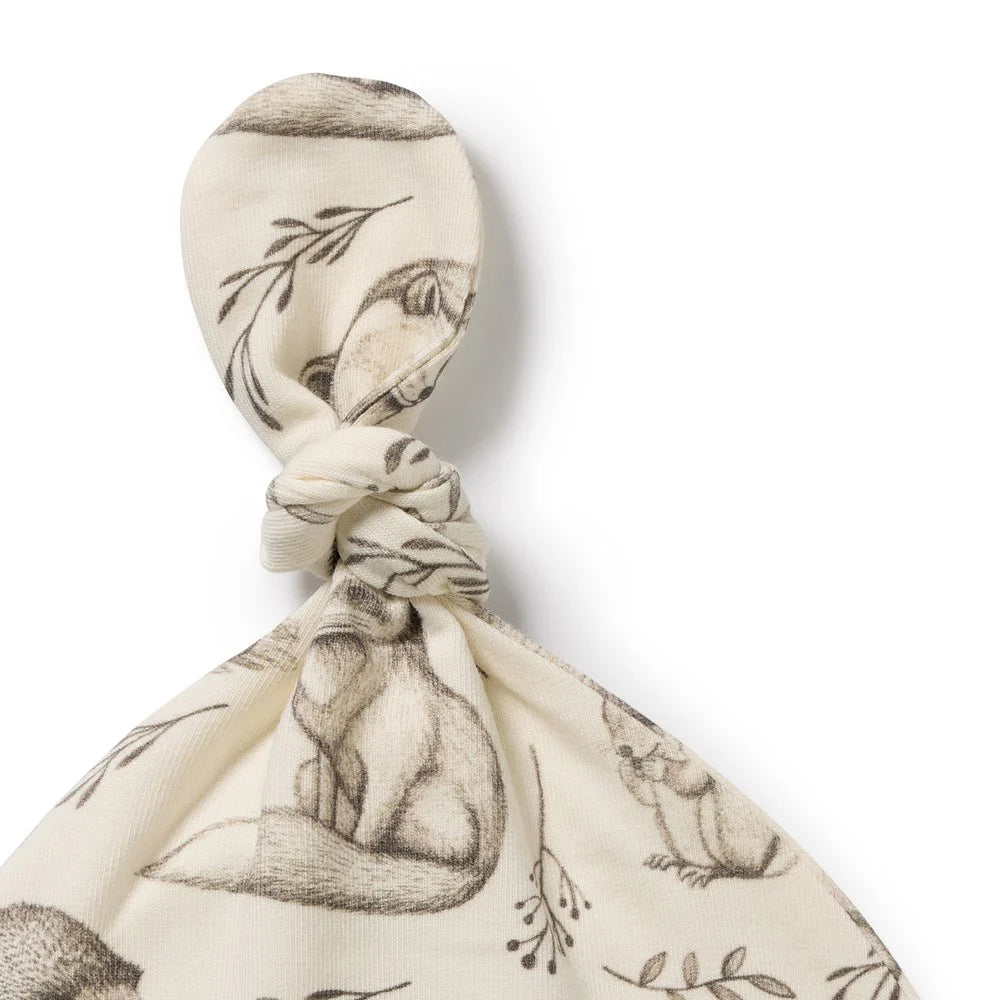 Wilson & Frenchy / Foxglove Forest Organic Knot Hat