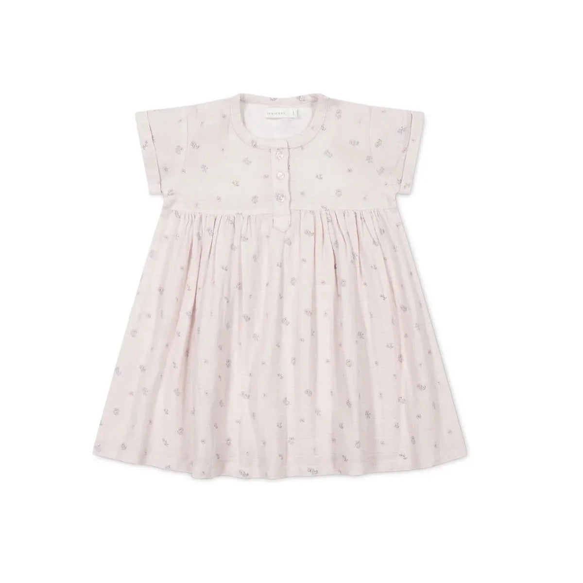 Jamie Kay / Muslin Short Sleeve Dress / Meredith Violet