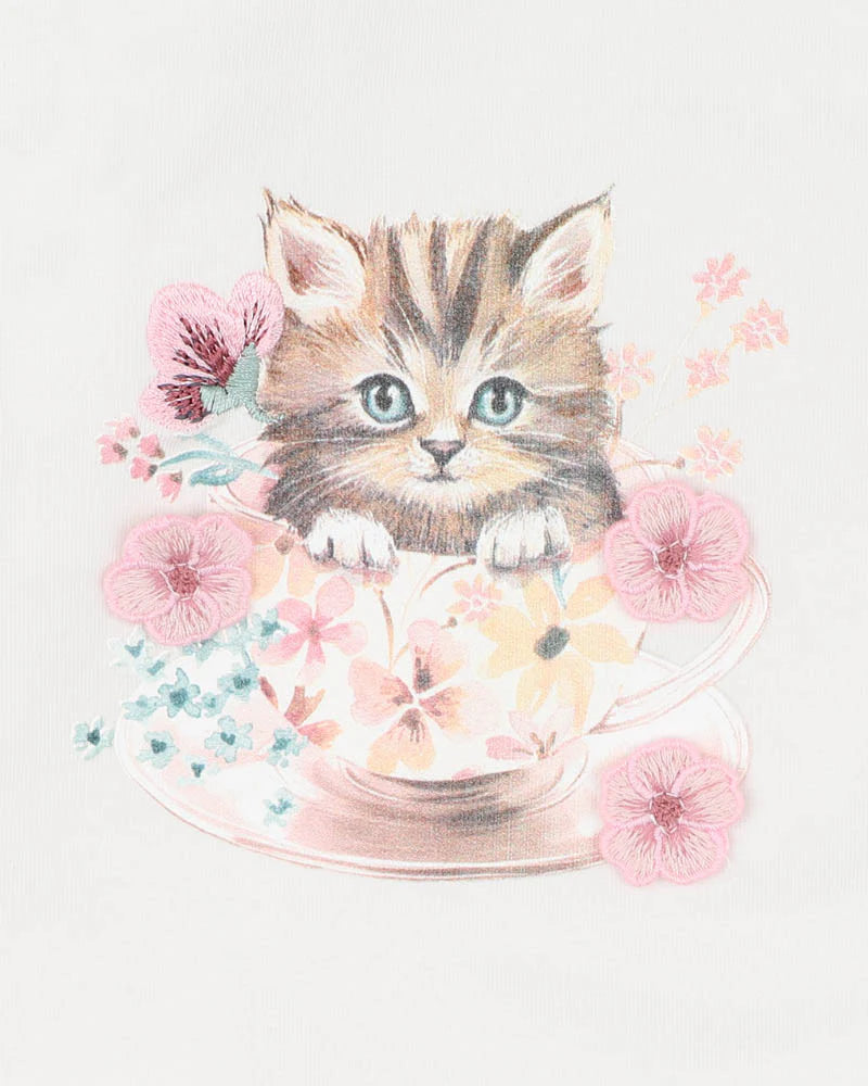 Bebe By Minihaha / Fern Kitten LS Tee