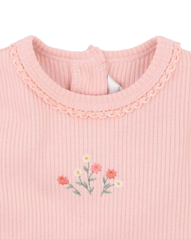 Bebe By Minihaha / Emmy LS Rib Bodysuit