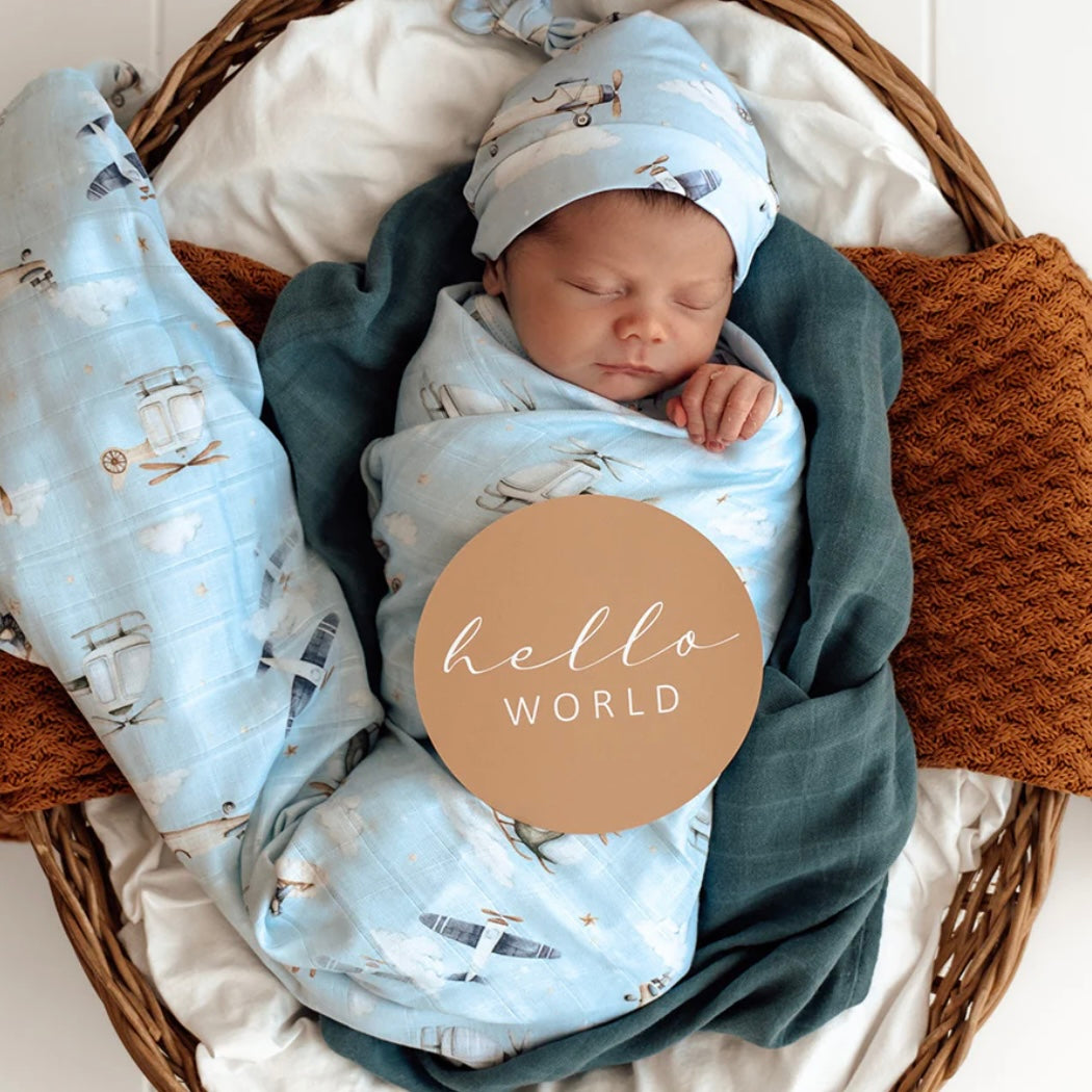 Snuggle Hunny / Muslin Wrap - Taking Flight