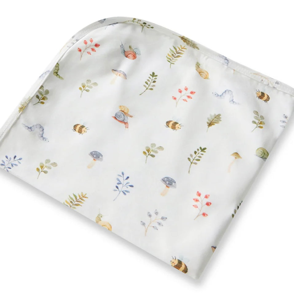 Snuggle Hunny / Jersey Wrap Set - Garden Friends