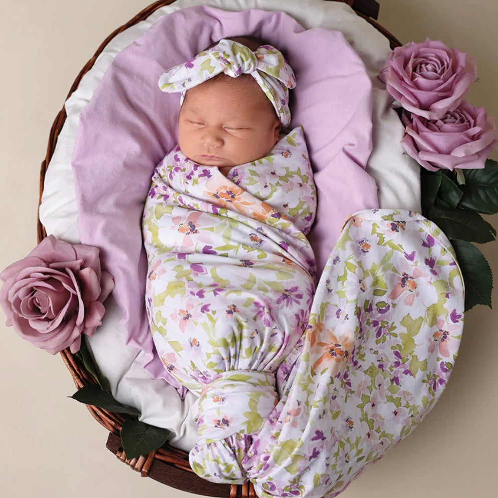 Snuggle Hunny / Jersey Wrap Set - Isla