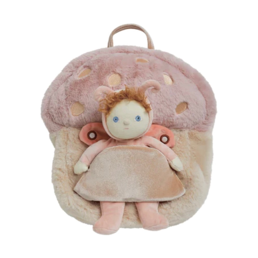 Olli Ella / Hopalong Mushroom Backpack - Pink