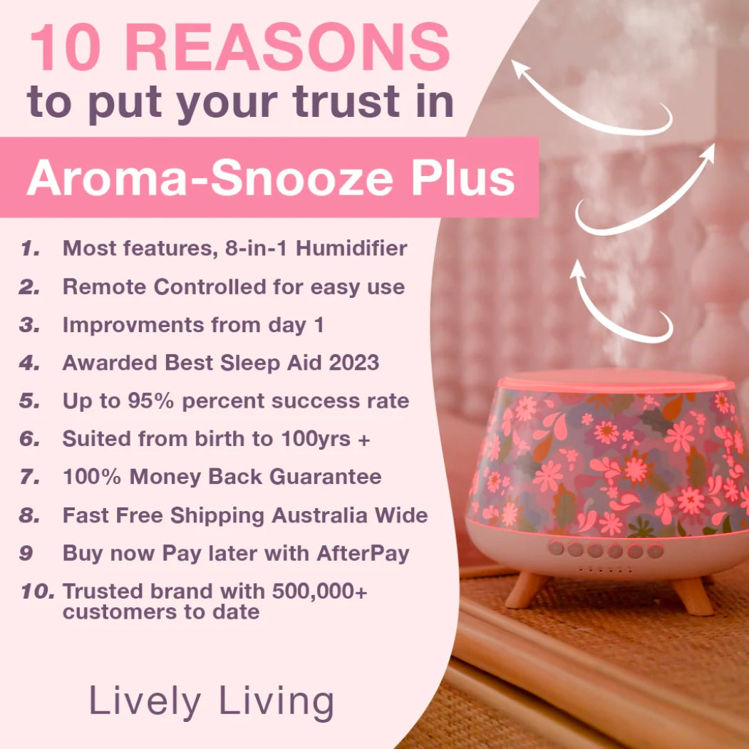 Lively Living / Aroma-Snooze Plus- 8 in 1 Humidifier Kit