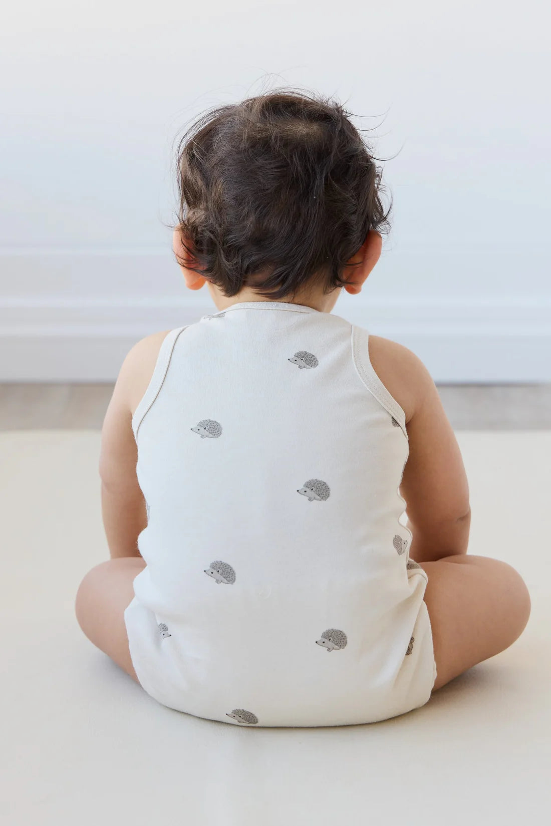 Jamie Kay / Noah Playsuit - Henry Hedgehog Birch