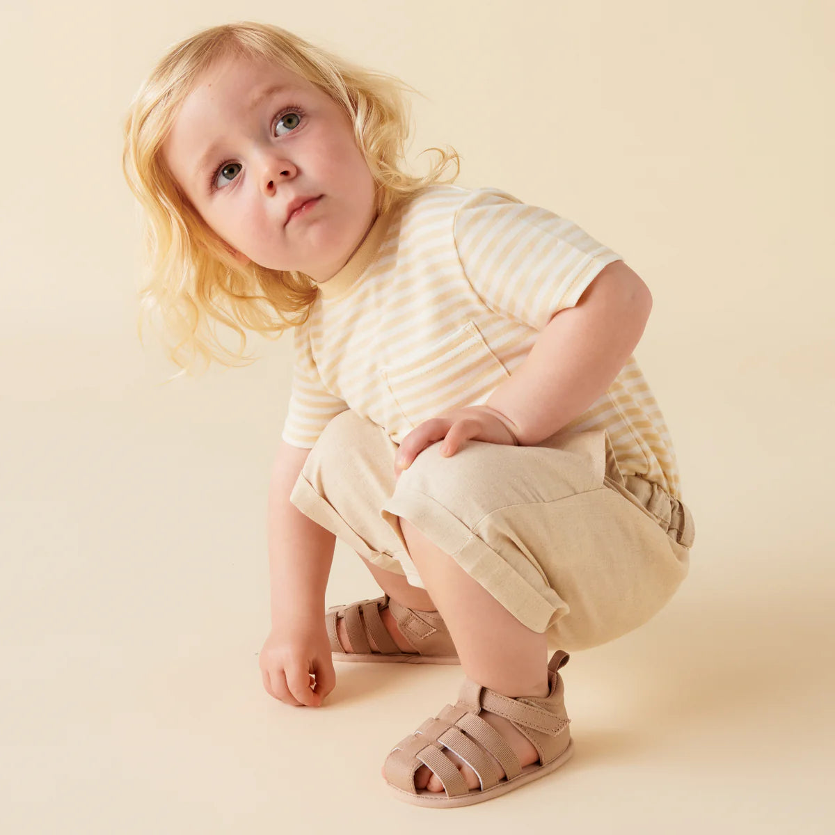 Designer Kidz - Finley Linen Shorts
