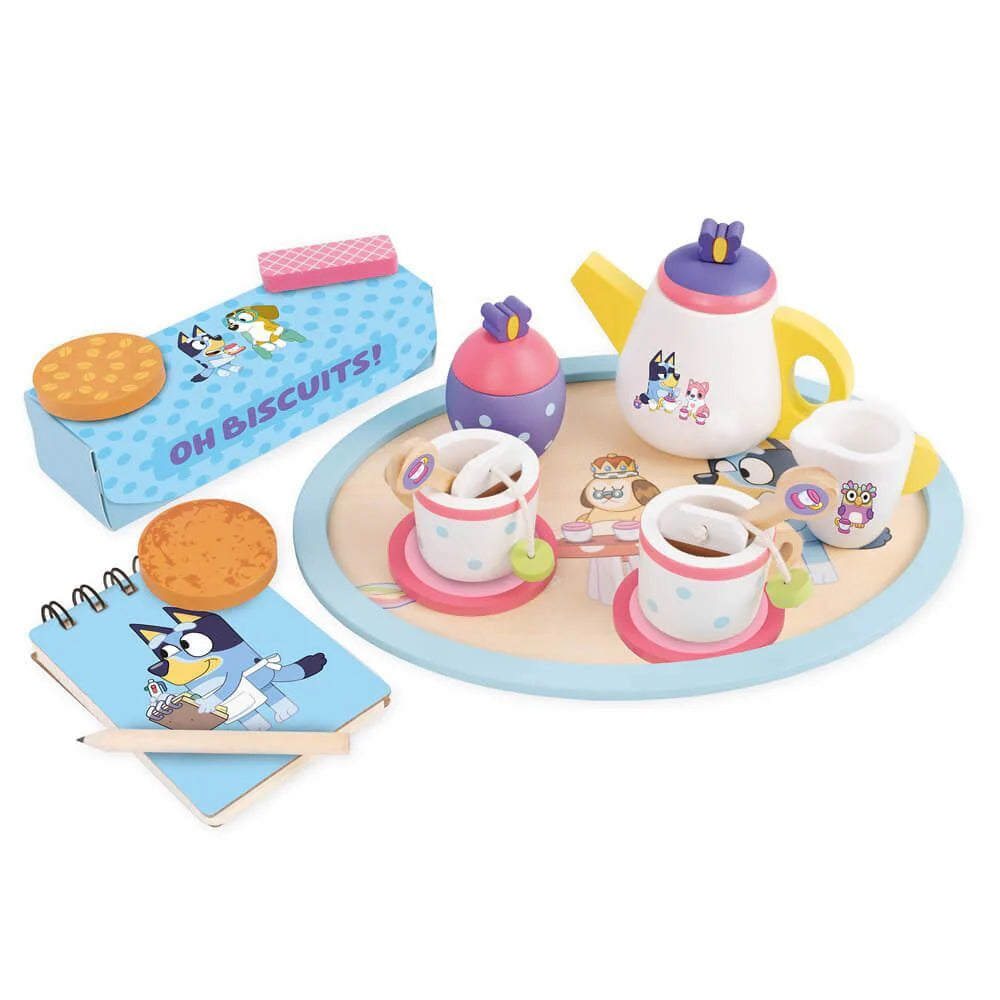 Bluey / Wooden Tea Party Set