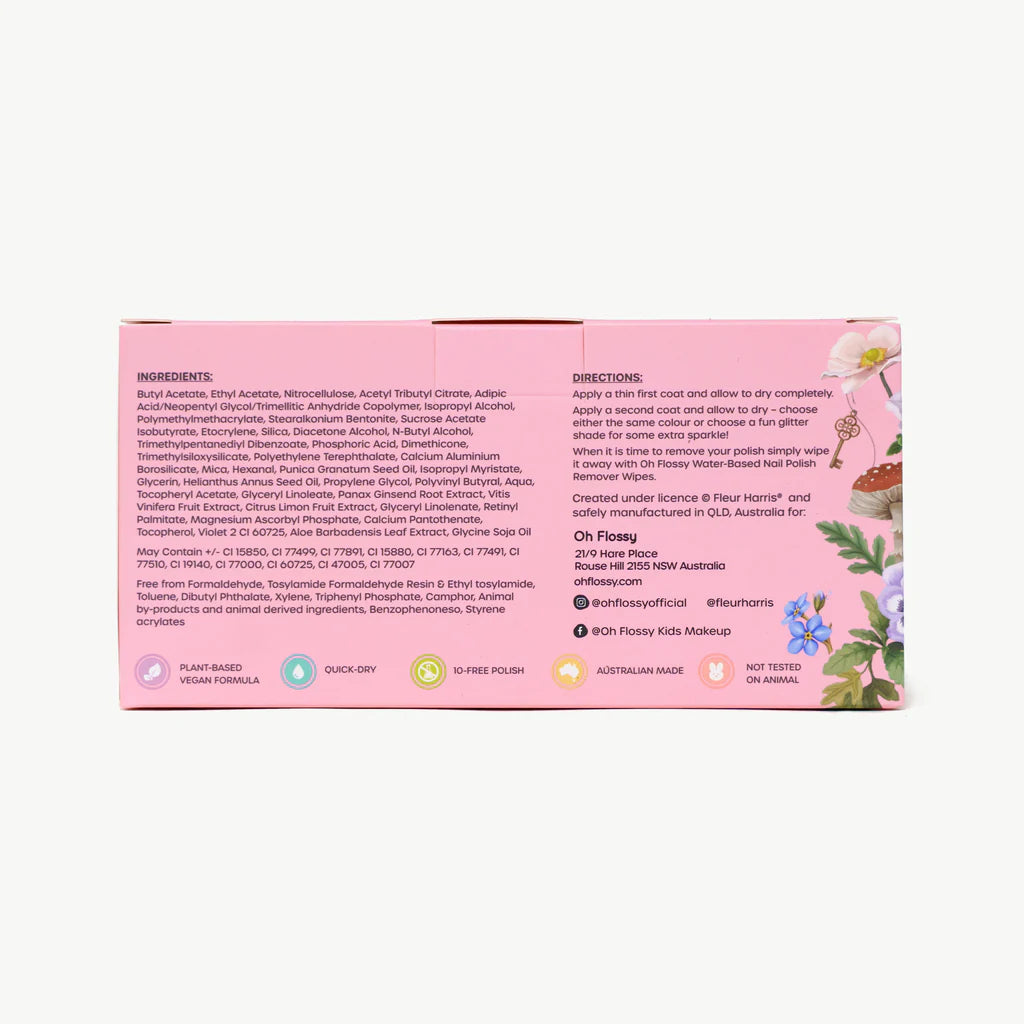 Oh Flossy X Fleur Harris / Garden of Dreams Collection Nail Polish Set