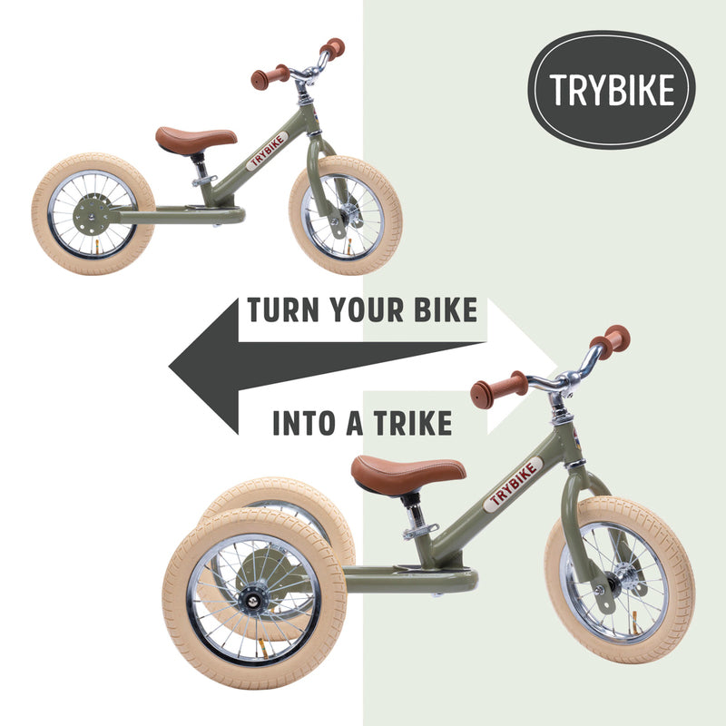 Trybike / Vintage 2 in 1 Balance Bike