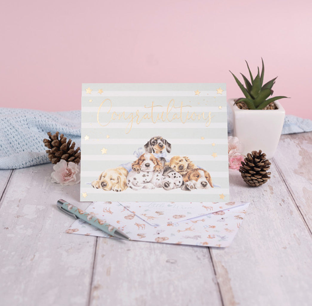 Congratulations Card - Wrendale Designs
