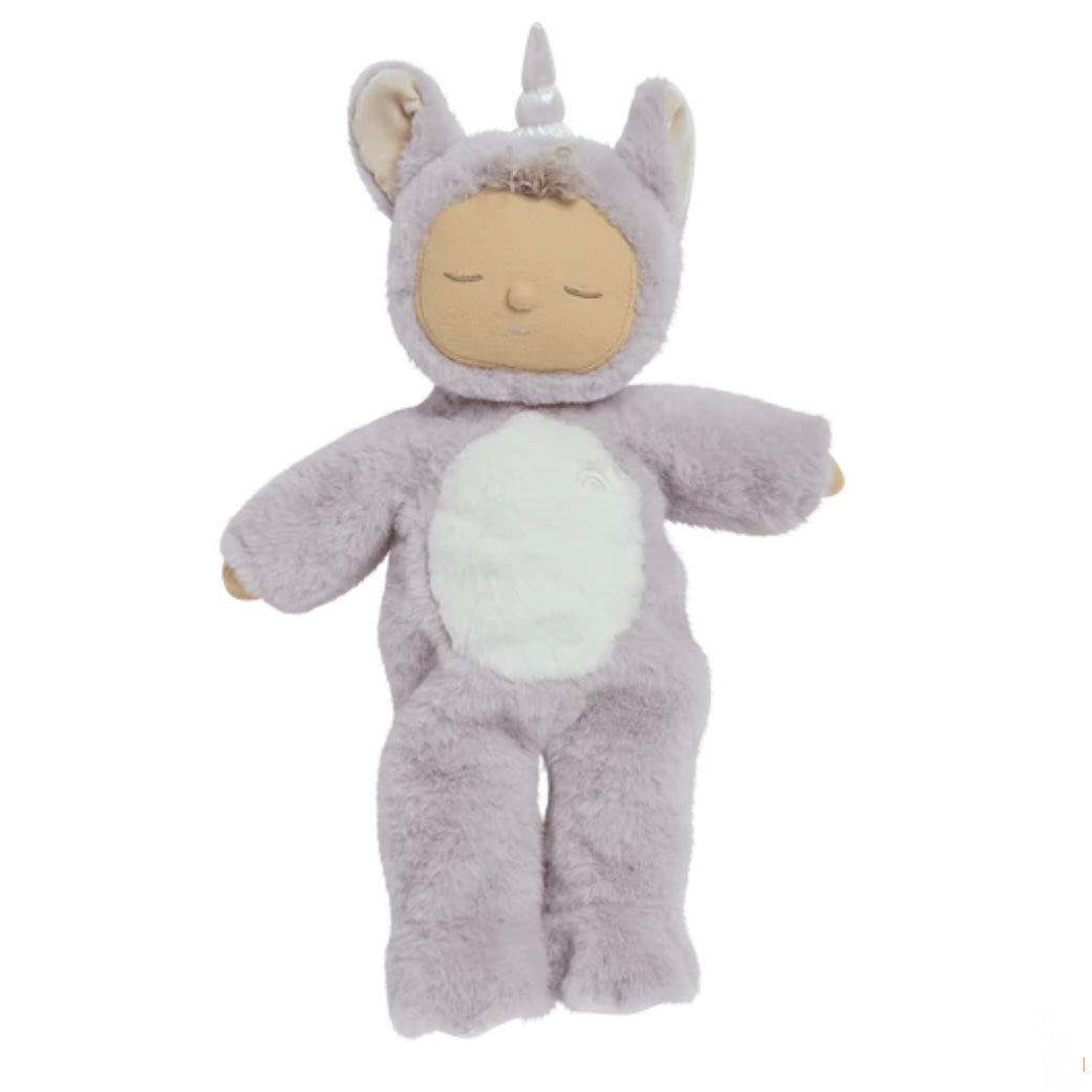 Olli Ella / Cozy Dinkum Doll / Unicorn / Sweetpea - Lilac