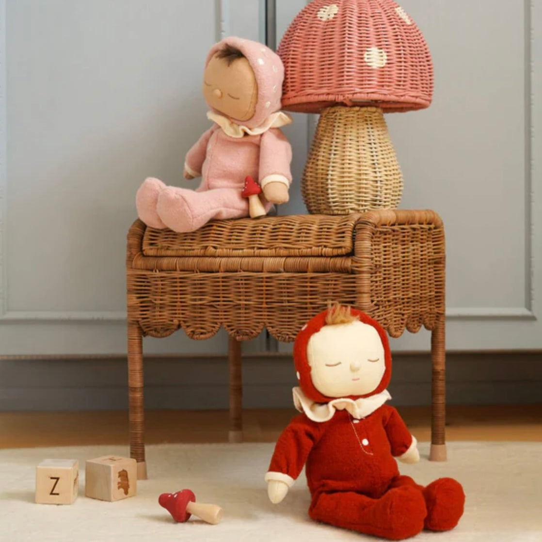 Olli Ella / Dozy Dinkum Dolls / Toadstool Moppet