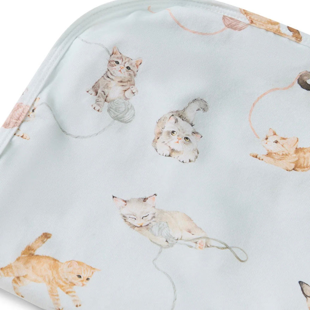 Snuggle Hunny / Jersey Wrap Set - Kittens