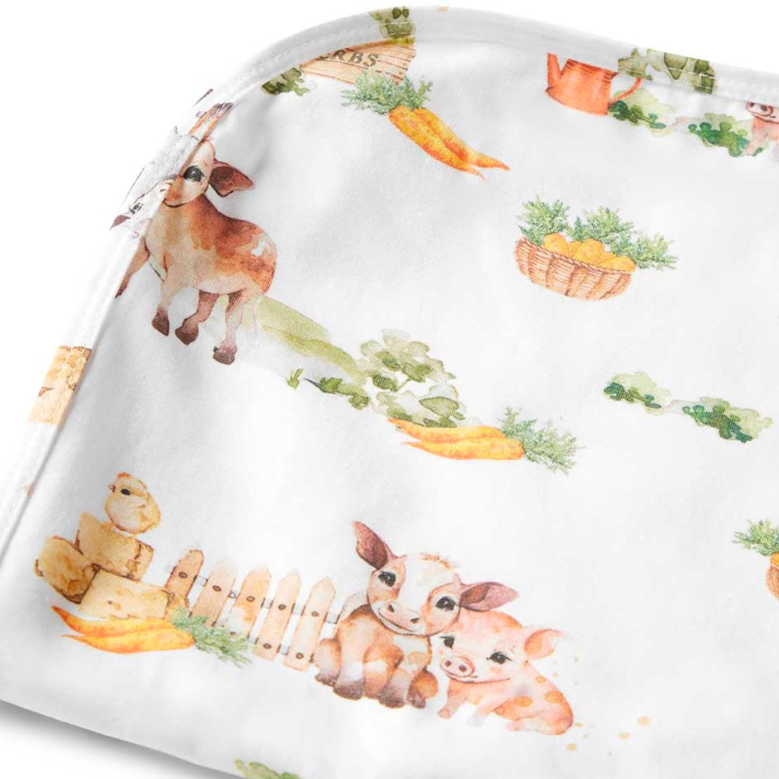 Snuggle Hunny / Jersey Wrap Set - Farm