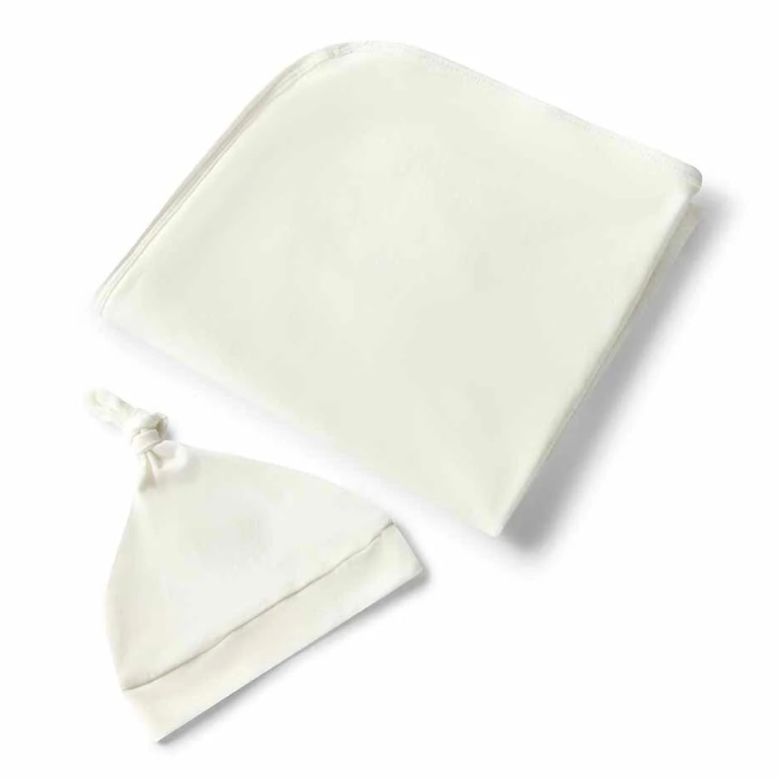Snuggle Hunny / Jersey Wrap Set - Milk