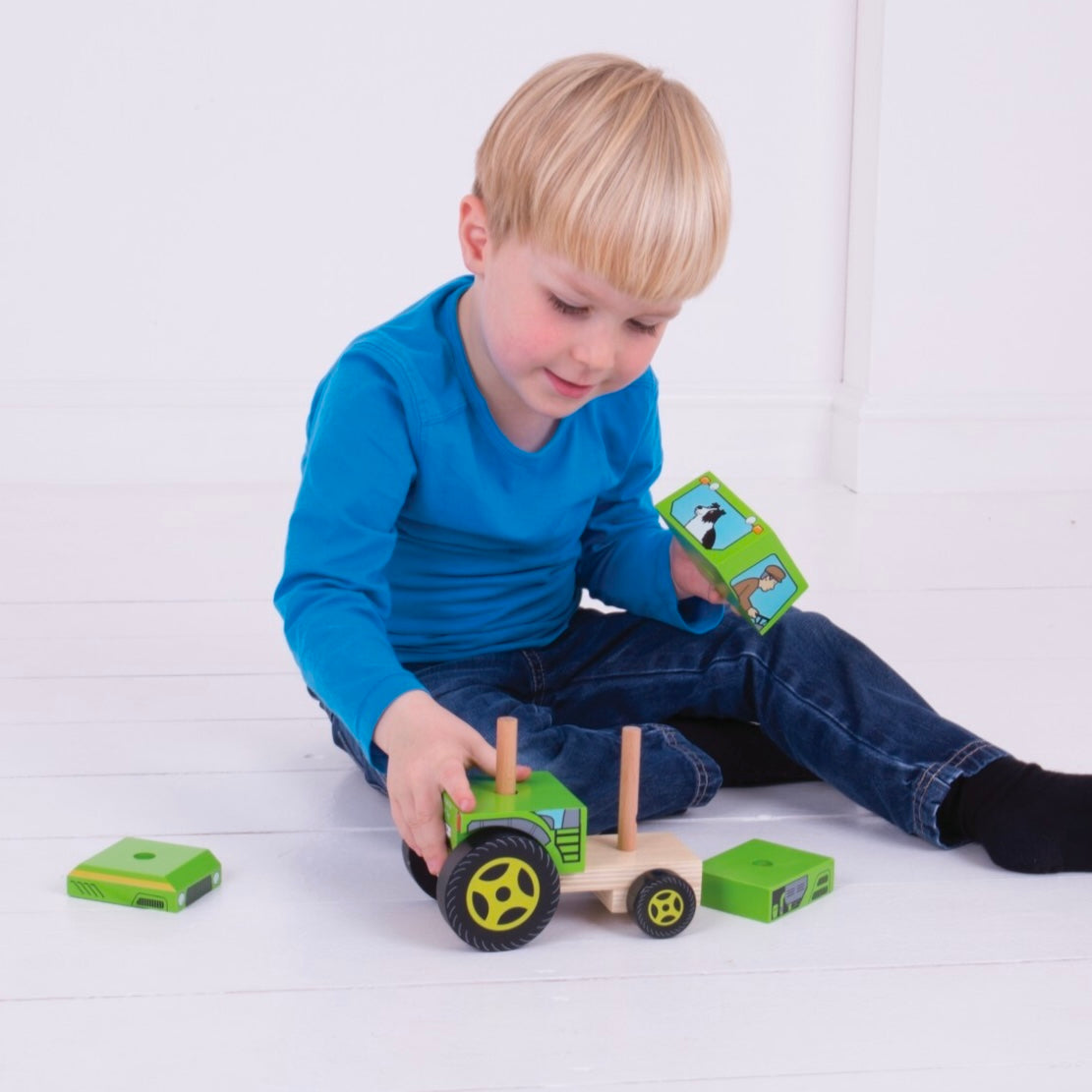 Bigjigs Toys / Stacking Tractor