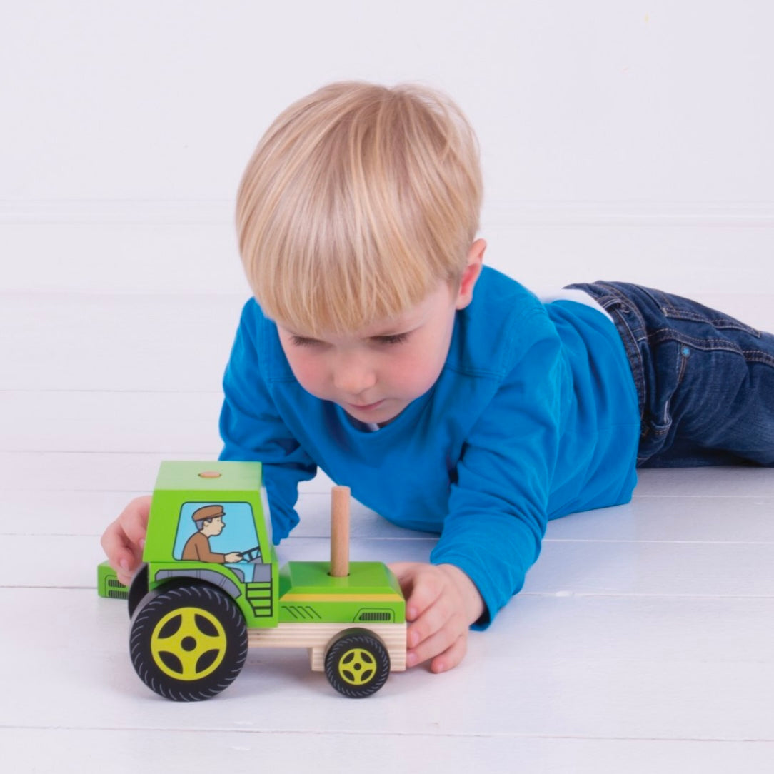 Bigjigs Toys / Stacking Tractor