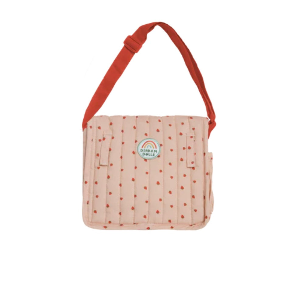 Olli Ella / Carrie Convertible Changing Bag - Strawberry