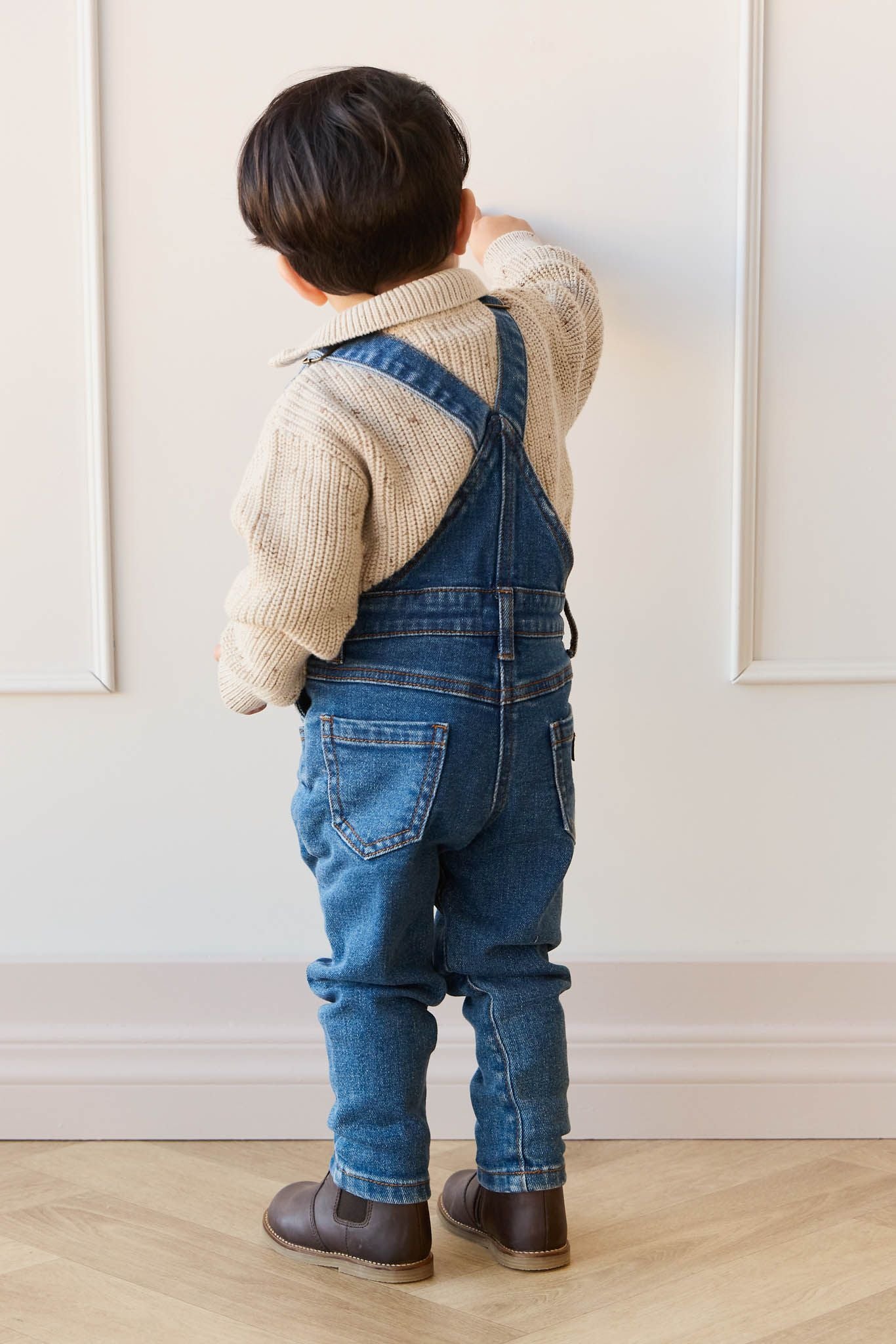 Jamie Kay / Jordie Overall - Mid Wash Denim