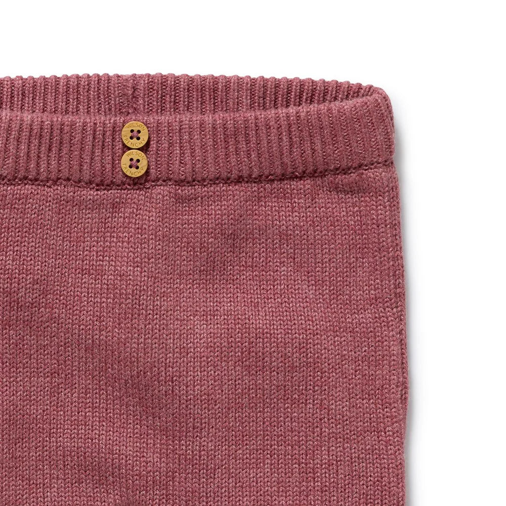 Wilson & Frenchy / Rhubarb Organic Knitted Leggings