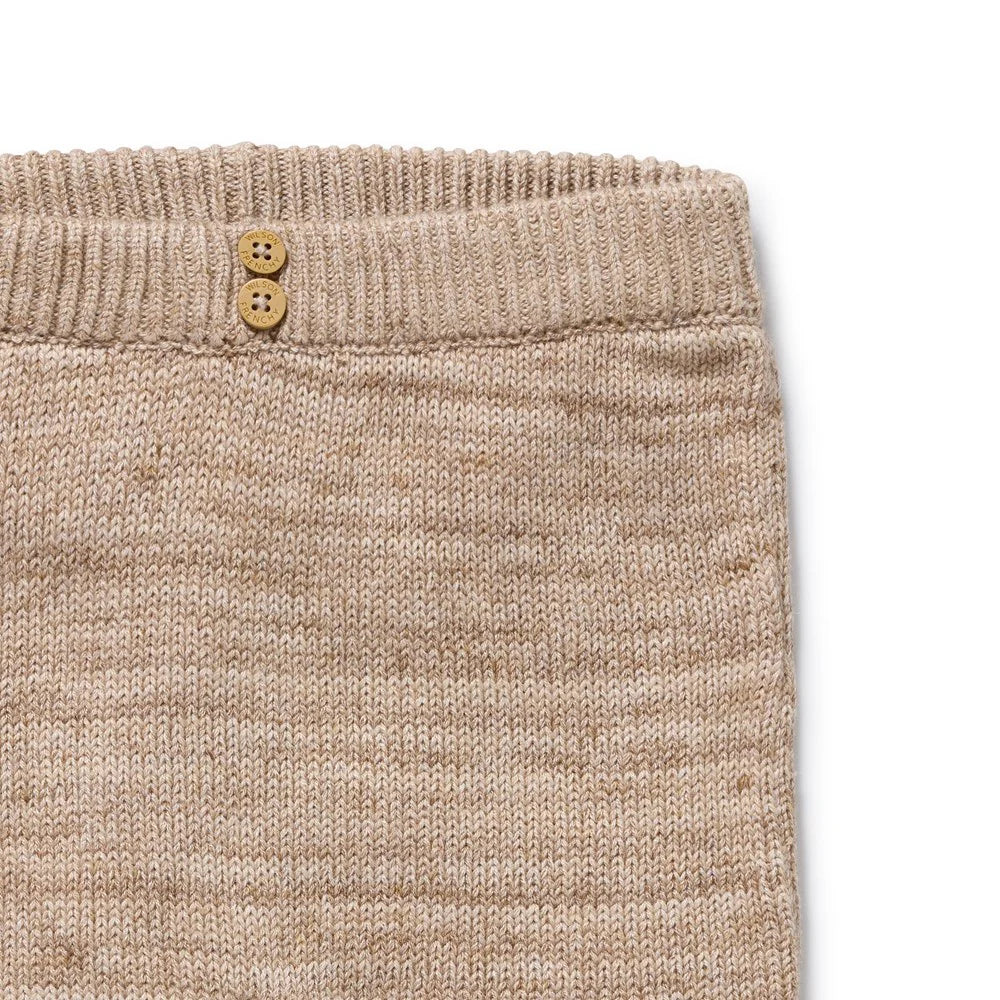 Wilson & Frenchy / Sandstone Organic Knitted Leggings