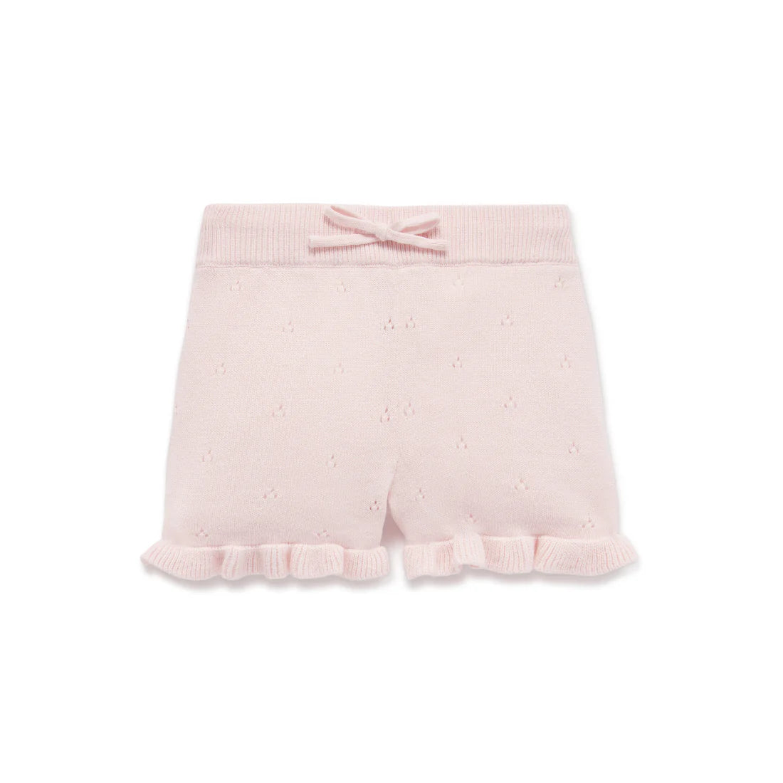 Aster & Oak / Petal Pink / Knit Shorts