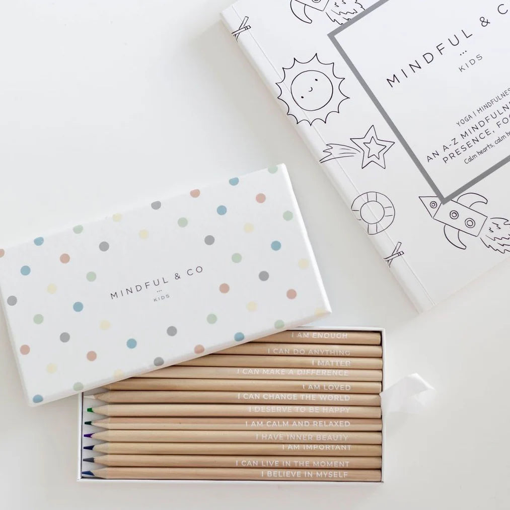 Mindful & Co / Affirmation Colouring Pencils