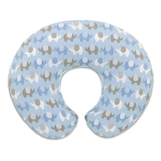 Chicco / Boppy Pillow - Blue Elephants